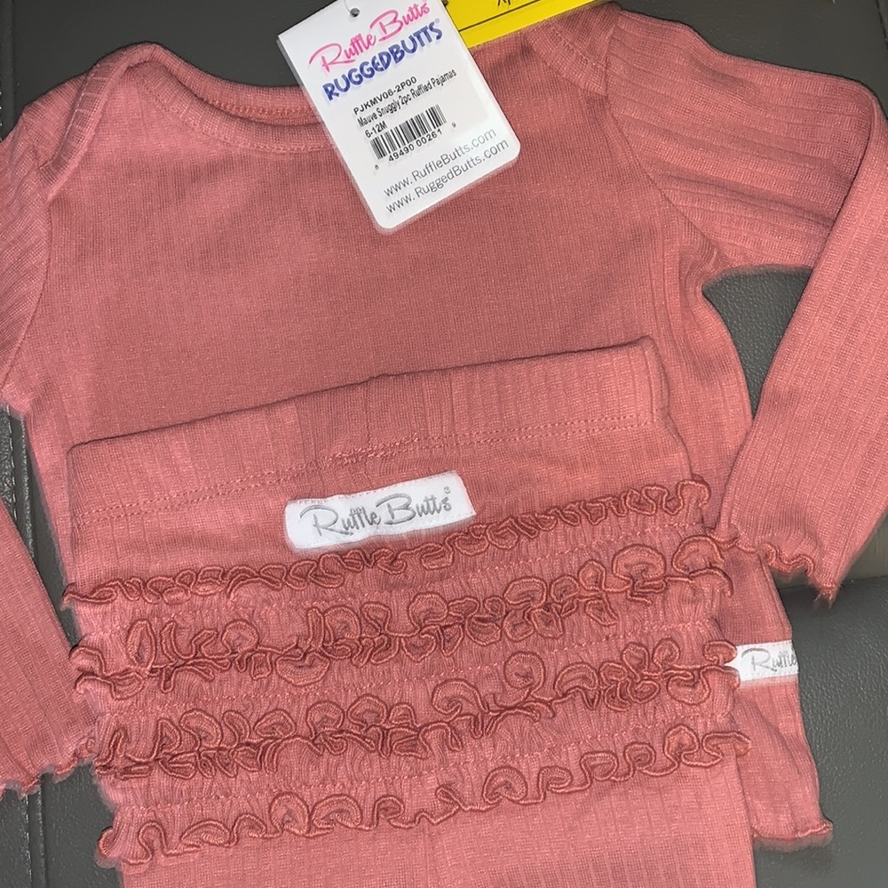 NWT 💗 Ruffle Butts pajamas 6-12M - Picture 2 of 4